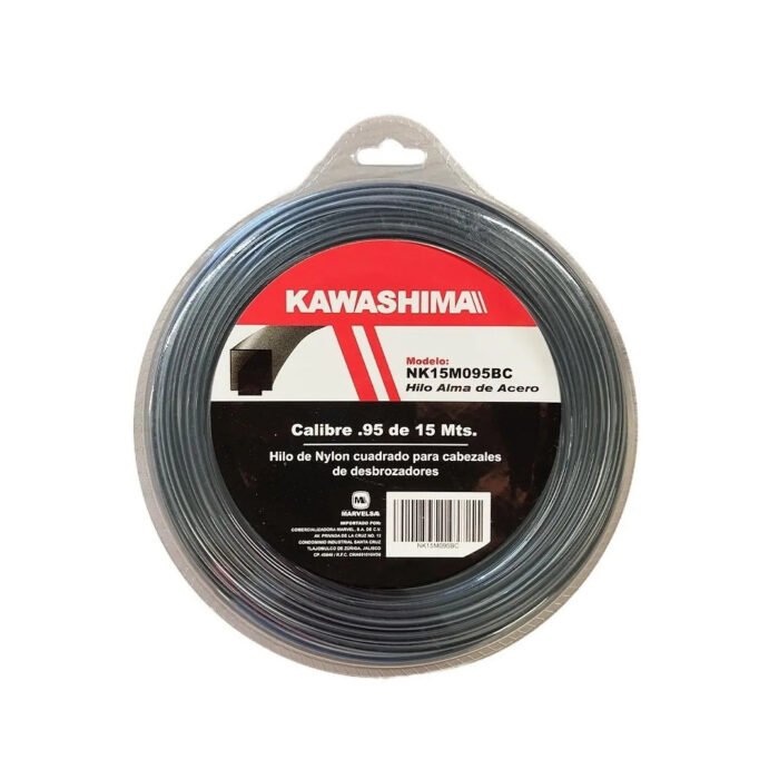 Hilo Nylon Kawashima NK15M095BC Cal. 0.95″ 15m Cuadrado