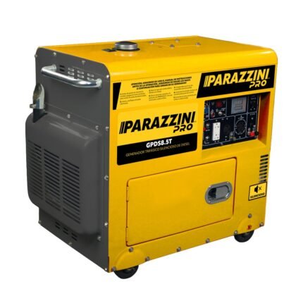 Generador 8.5 kw Trifasico Silencioso GPDS8.5T Parazzini 15hp
