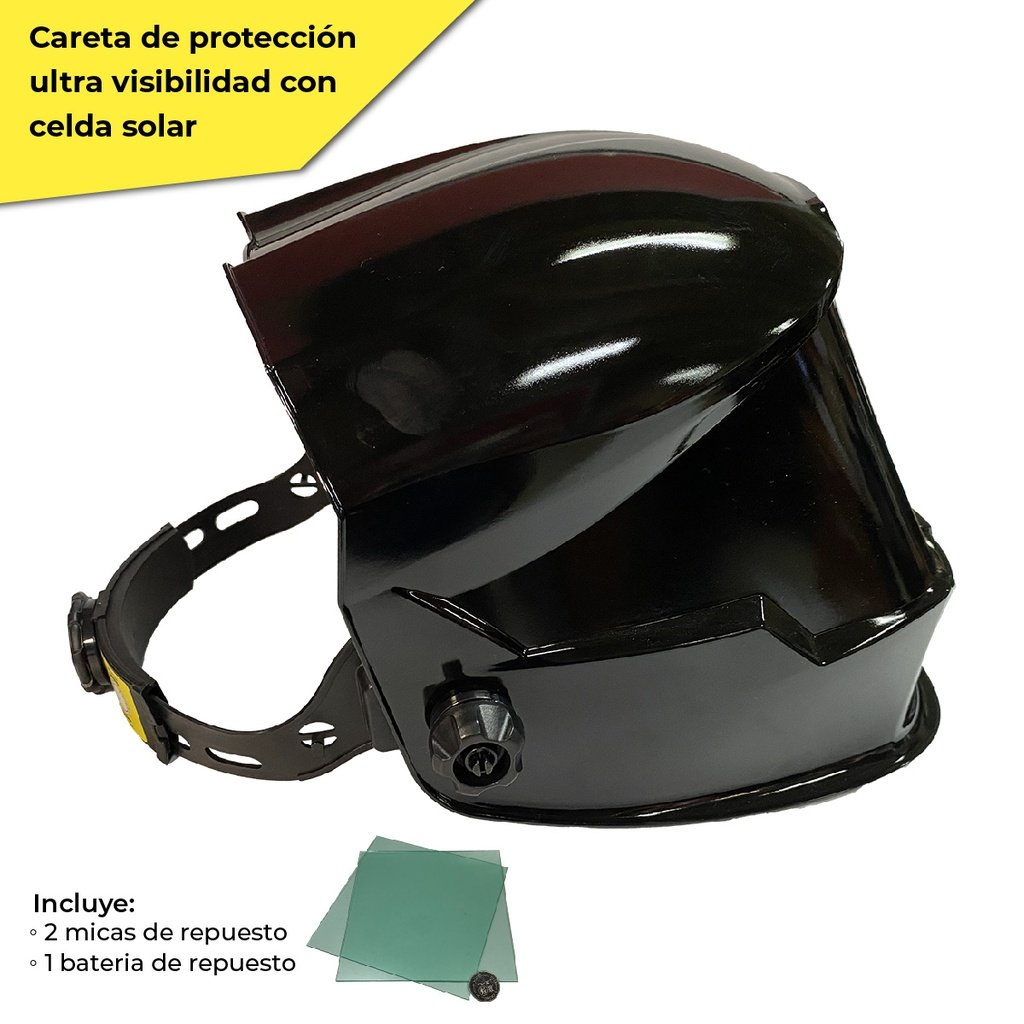 Careta proteccion ultra visibilidad celda solar - Imagen 2