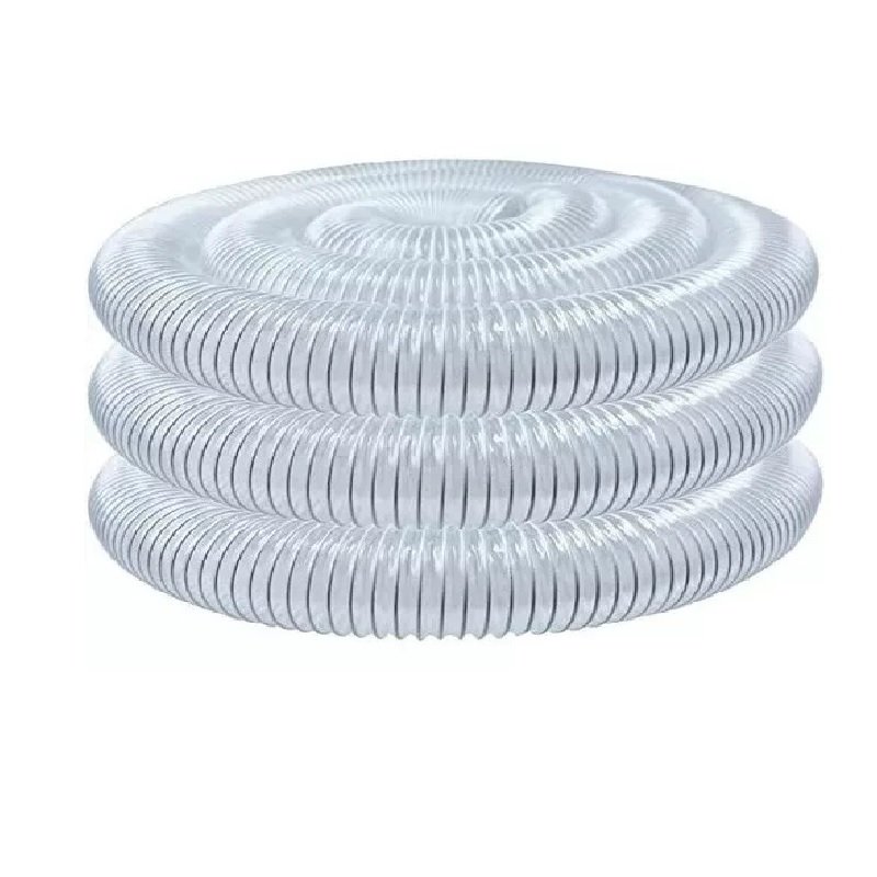 Manguera anillada rígida 1-1/4" cristal succión/descarga - RNK.1250