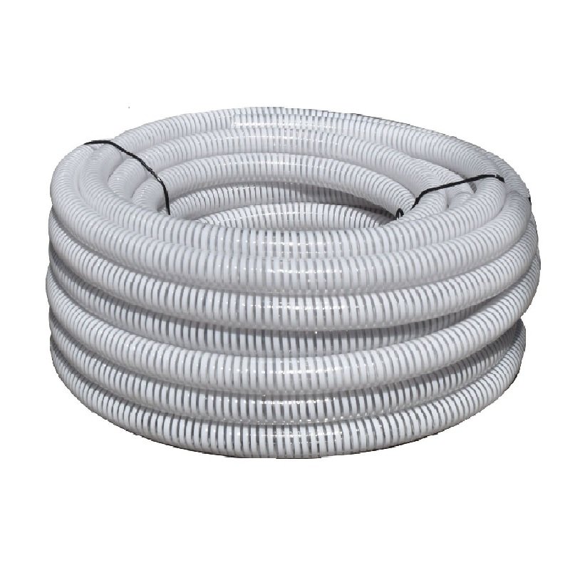Manguera anillada rígida 6" blanca succión/descarga - RNW.6000