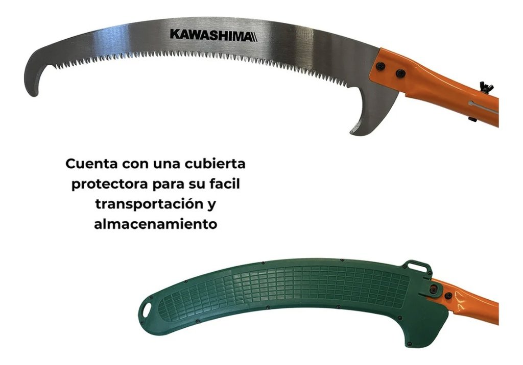 Serrucho curvo con tubo de extension de aluminio 2.5 m (PG250) - Imagen 2