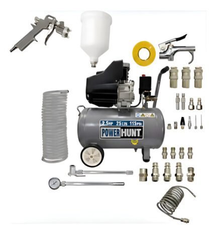 Kit compresor 25L doble conexión - COMPHKIT25L-K20