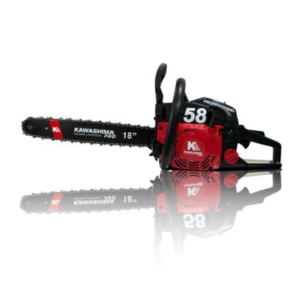 Motosierra profesional 58 cc con 2 barras y cadenas de 18 pulg (110915)