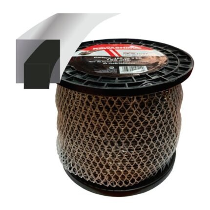 Hilo nylon 0.105pulg 2.70mm x 184mts 3lb cuadrado (645781031586)