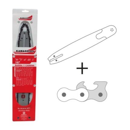 Barra y cadena de 14 pulg. 3/8 50 eslabones (A268)