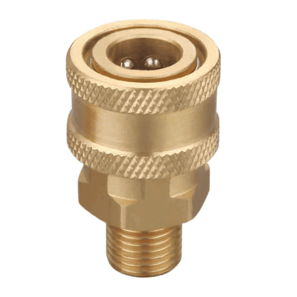 Conector rapido 1/4 pulg. rosca macho puntas de rociado alta presion (AHPP10)