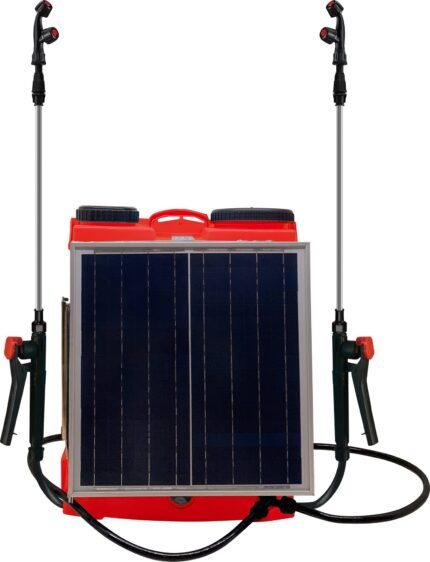 Aspersor electrico con panel solar 20 lts (AKES20L)