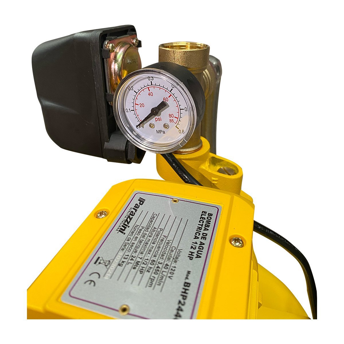 Bomba de agua eléctrica 1/2 hp (BHP2440) - Imagen 2