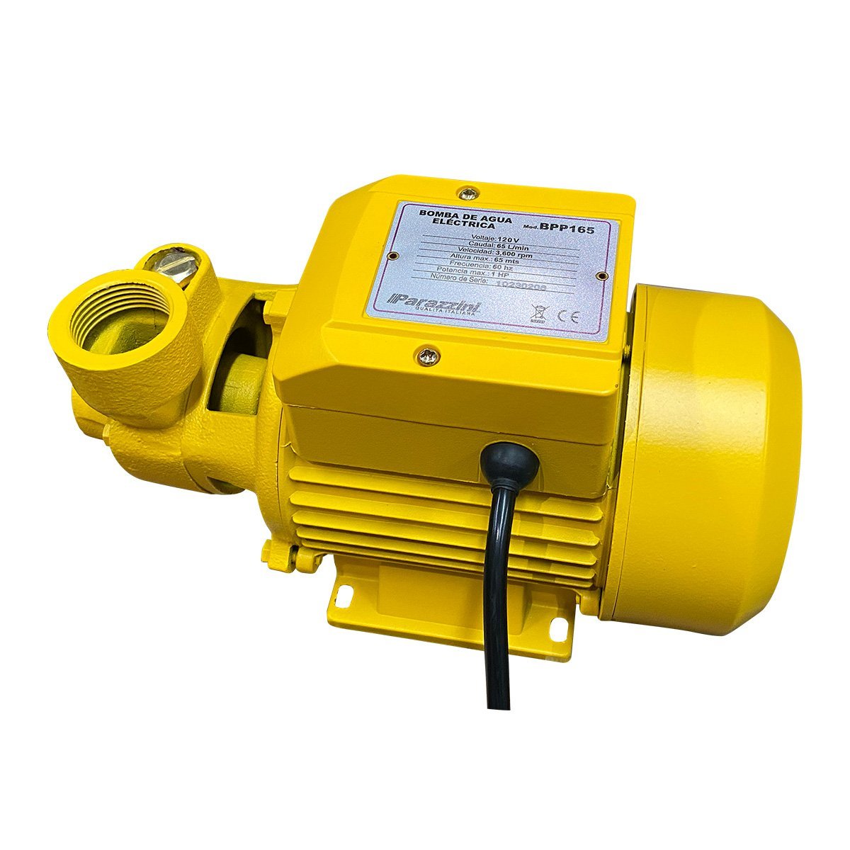 Bomba de agua eléctrica 1 hp (BPP165)