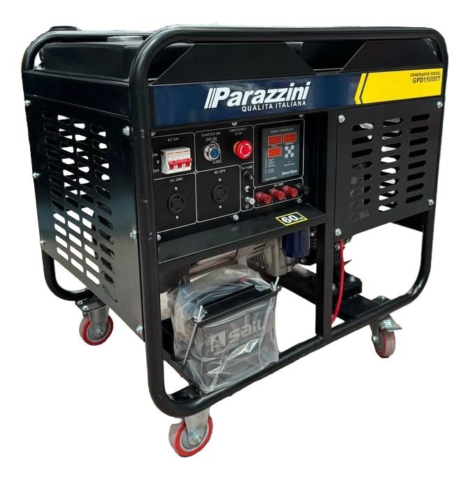 Generador diesel 15000 wats arranque electrico trifasico (GPD15000T) - Imagen 2