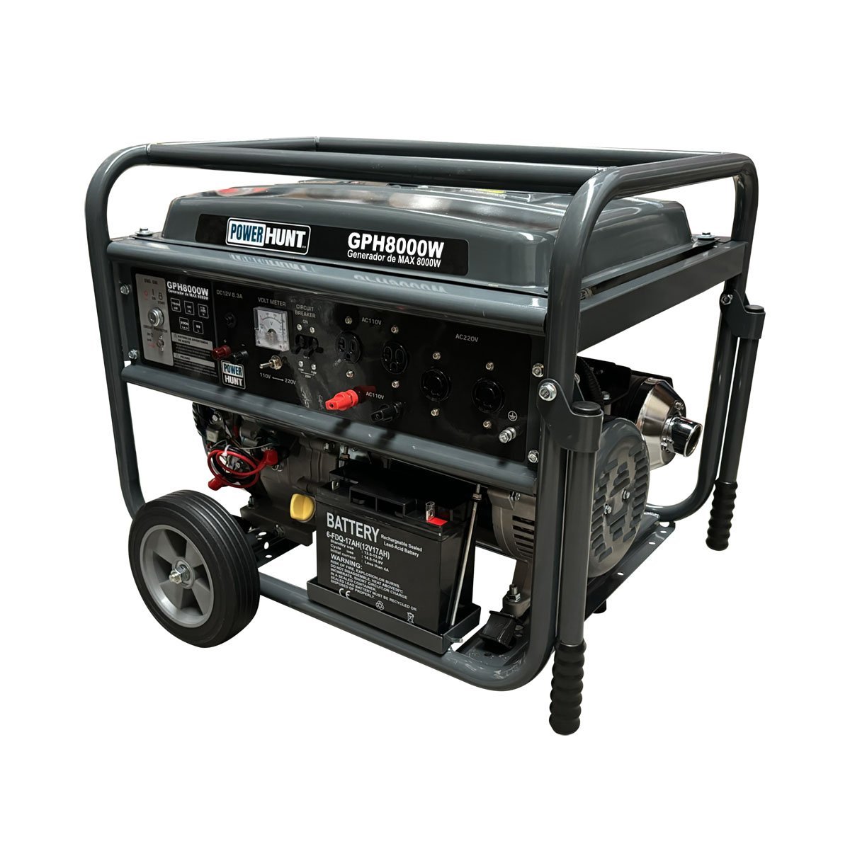 Generador Power Hunt 8000 W (GPH8000W) - Imagen 4