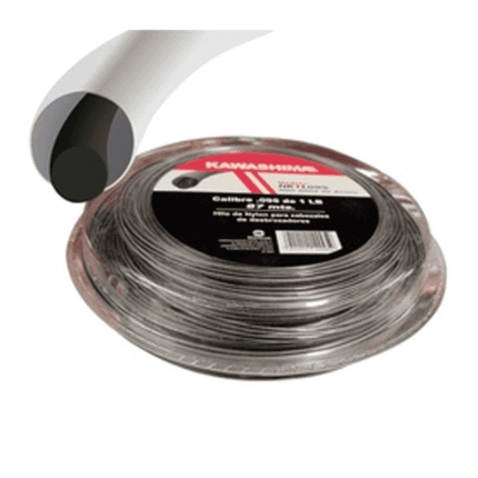 Hilo nylon 0.095pulg 2.40mm x 87mts 1lb redondo – caja con24 piezas (NK1L095RC)