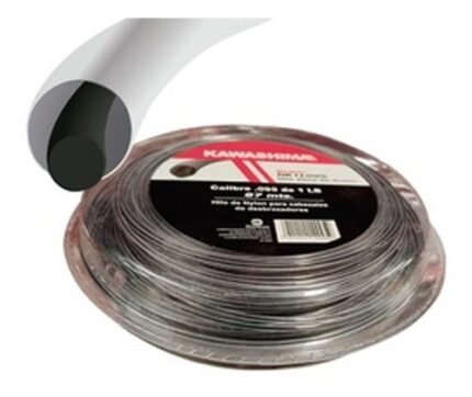 Hilo nylon 0.130pulg 3.30mm x 46mts 1lb redondo (NK1L130)