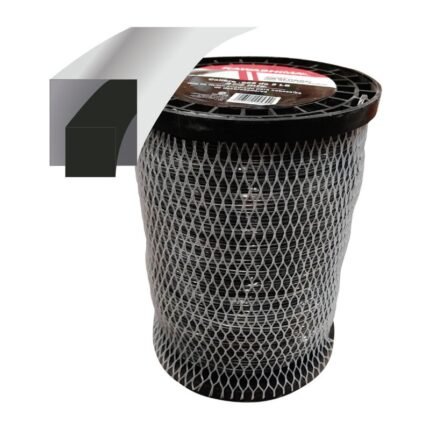 Hilo nylon 0.130pulg 3.30mm x 196mts 5lb cuadrado (NK5L130C)