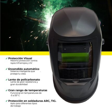 Careta proteccion ultra visibilidad celda solar (SEGURA)