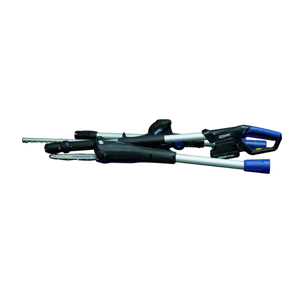 Motosierra Multifuncional Eléctrica Power Hunt 20V 2 en 1: Cortasetos + Sierra de Poste - Imagen 4
